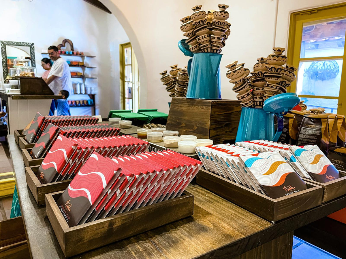 Inside the Nibble Chocolate Old Town shop