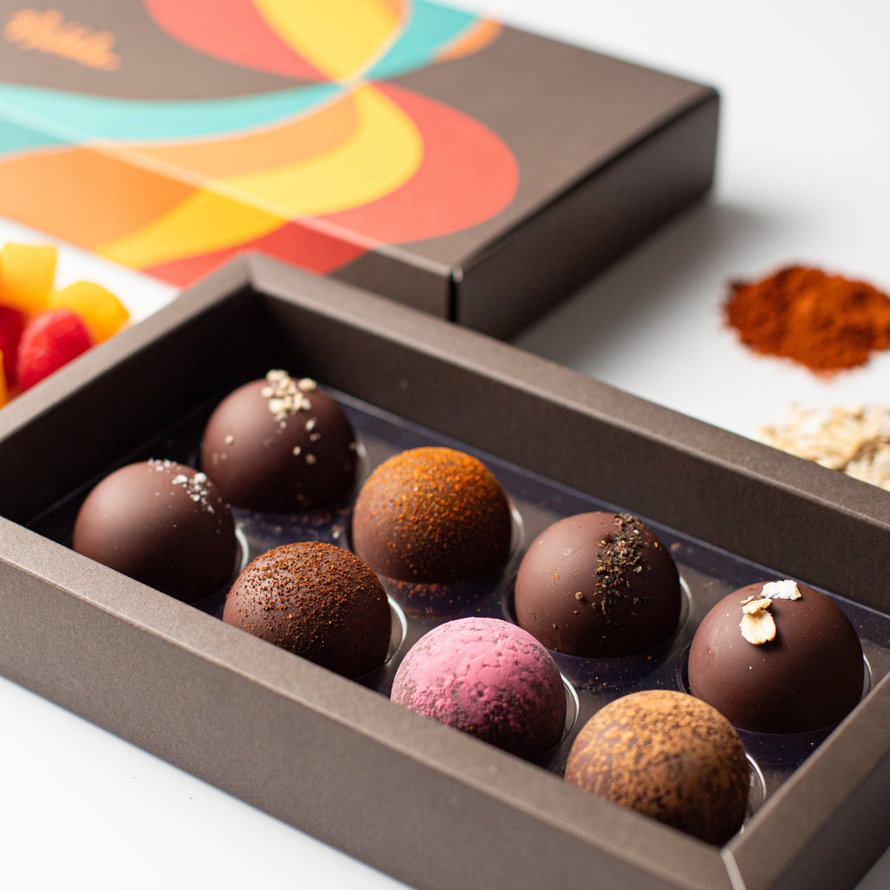 Nibble chocolate truffles